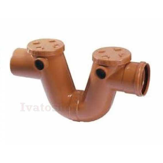 Obrázok pre Kanalizačný protizápachový sifón 110