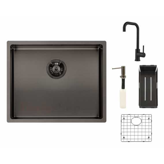 Obrázok pre Reginox SET Miami 500 Gun metal + baterie Crystal + příslušenství Gun metal