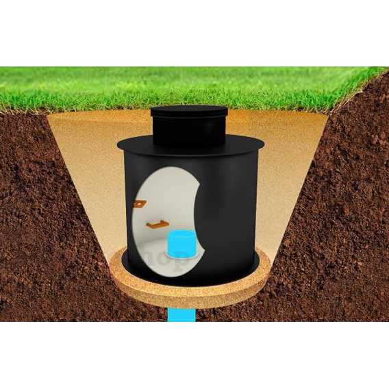 Obrázok pre Studničná šachta 1000 x 1500 s vystužením a protimrazovým poklopom