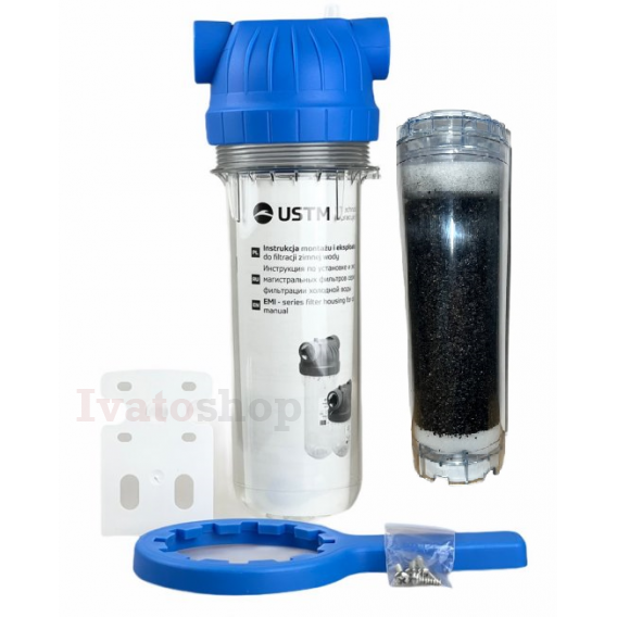 Obrázok pre Vodný filter 10" - set s vložkou aktívne uhlie