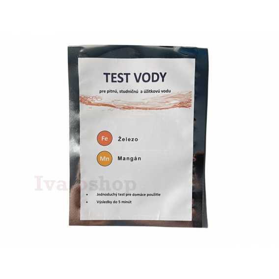 Obrázok pre Test Vody - Železo, Mangán