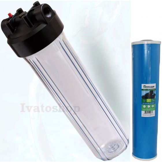 Obrázok pre Filter BIG BLUE 20" s aktívnym uhlím - kokos