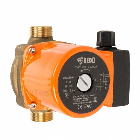 Obrázok pre Obehové čerpadlo IBO OHI 15-60/130 bronz