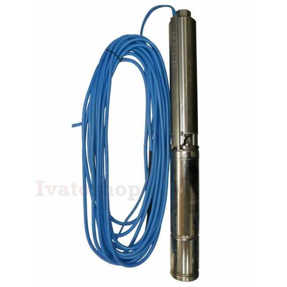 Obrázok pre Ponorné čerpadlo 4" ST-1316 motor-STAIRS 400V; 1,1kW s 20m káblom
