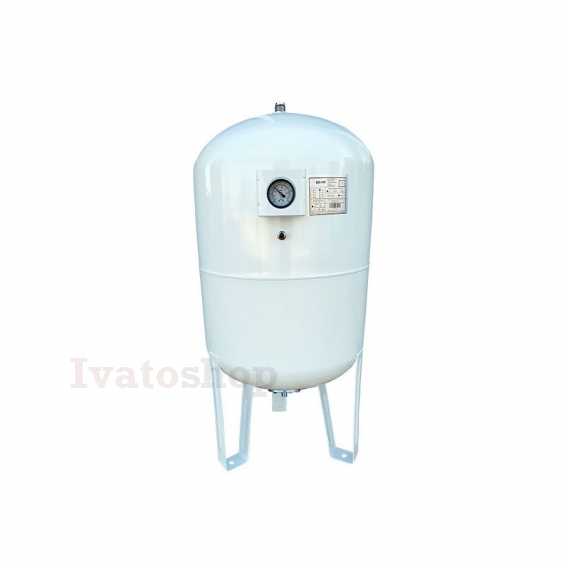 Obrázok pre Expanzná nádoba - 150 LT 10bar 1" s nožičkami a manometrom