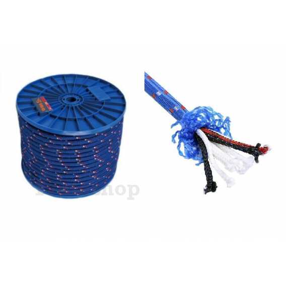 Obrázok pre Závesné lano PP 6mm, návin 200m, nosnosť 500kg