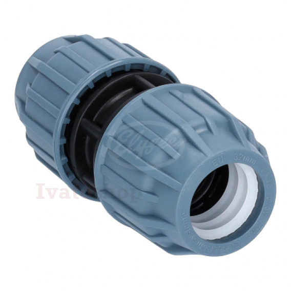 Obrázok pre Spojka priama na PE potrubie 50mm x 50mm