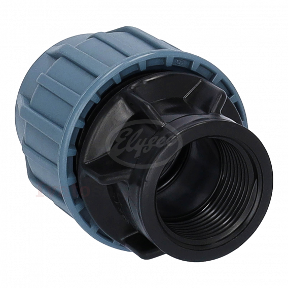 Obrázok pre Prechodový kus na PE potrubie, 25mm x 3/4" , PN16, vnútorný závit 