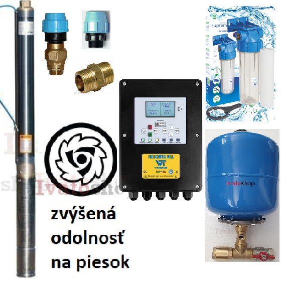 Obrázok pre Domáca vodáreň 3 SDM 24 s frekvenčným meničom VALL M8.5