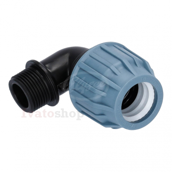 Obrázok pre KOLENO PP 90° 25mm x 1 " PN16 vonkajší závit